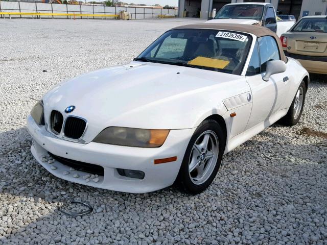 4USCH9338XLF81950 - 1999 BMW Z3 2.3 WHITE photo 2