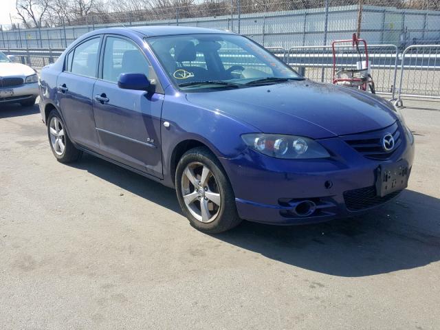 JM1BK324861416658 - 2006 MAZDA 3 S BLUE photo 1