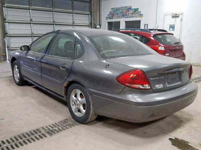 1FAHP55U64G115079 - 2004 FORD TAURUS SES GRAY photo 3