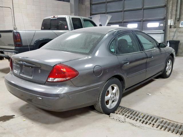 1FAHP55U64G115079 - 2004 FORD TAURUS SES GRAY photo 4