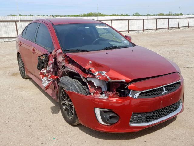 JA32V2FWXGU008738 - 2016 MITSUBISHI LANCER ES RED photo 1