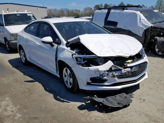 1G1BC5SM5J7128362 - 2018 CHEVROLET CRUZE LS WHITE photo 1