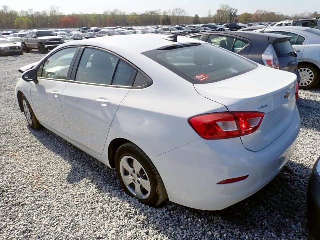 1G1BC5SM5J7128362 - 2018 CHEVROLET CRUZE LS WHITE photo 3