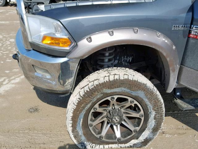 3C6TD5HTXCG180611 - 2012 DODGE RAM 2500 S GRAY photo 10