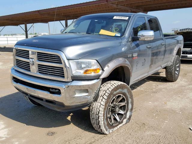 3C6TD5HTXCG180611 - 2012 DODGE RAM 2500 S GRAY photo 2