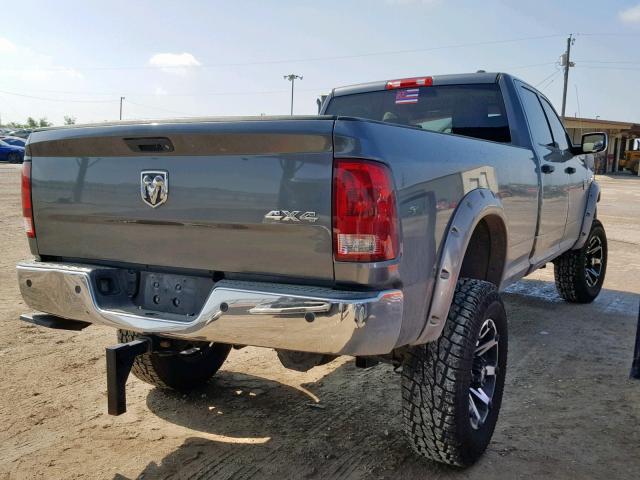 3C6TD5HTXCG180611 - 2012 DODGE RAM 2500 S GRAY photo 4