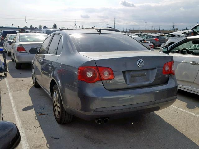 3VWSG71K07M110662 - 2007 VOLKSWAGEN JETTA 2.5 GRAY photo 3