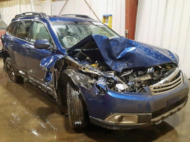 4S4BRBCC5A3310429 - 2010 SUBARU OUTBACK 2. BLUE photo 1