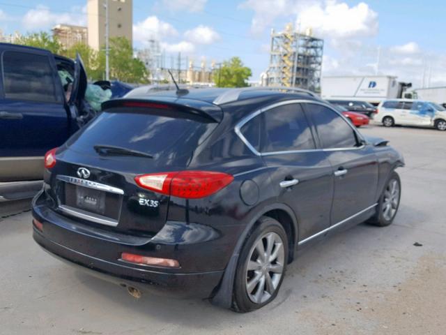 JN1AJ0HP6AM701917 - 2010 INFINITI EX35 BASE BLACK photo 4