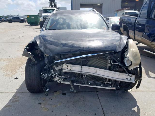 JN1AJ0HP6AM701917 - 2010 INFINITI EX35 BASE BLACK photo 9