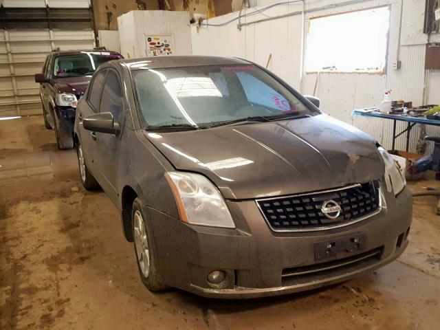 3N1AB61E18L653661 - 2008 NISSAN SENTRA 2.0 GRAY photo 1