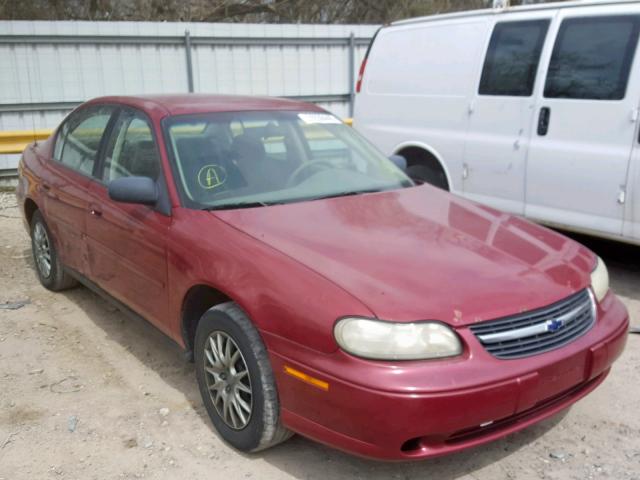 1G1ND52F44M581700 - 2004 CHEVROLET CLASSIC BURGUNDY photo 1