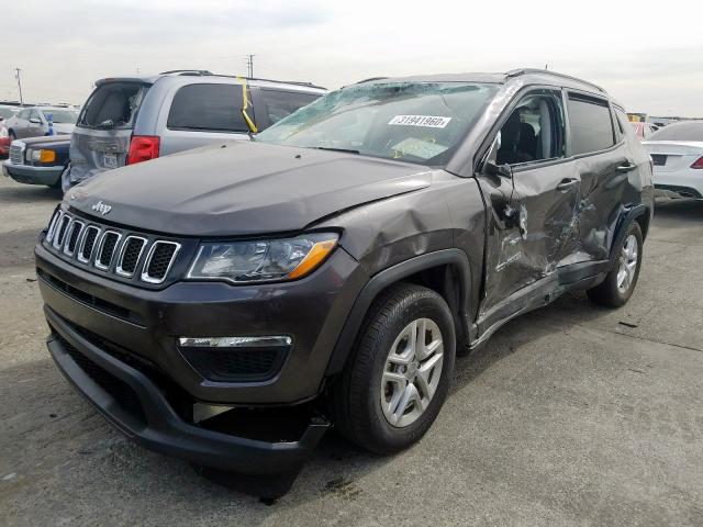 3C4NJCAB5JT124273 - 2018 JEEP COMPASS SPORT  photo 2