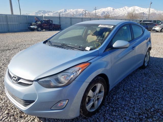 KMHDH4AE8DU783834 - 2013 HYUNDAI ELANTRA GLS  photo 2