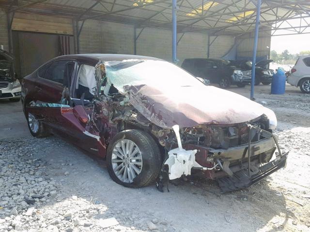 4T1BD1EB3EU023622 - 2014 TOYOTA AVALON HYB MAROON photo 1