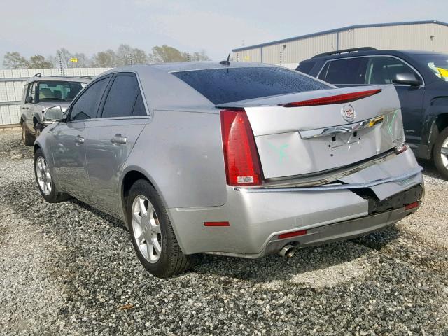1G6DM577980127172 - 2008 CADILLAC CTS SILVER photo 3
