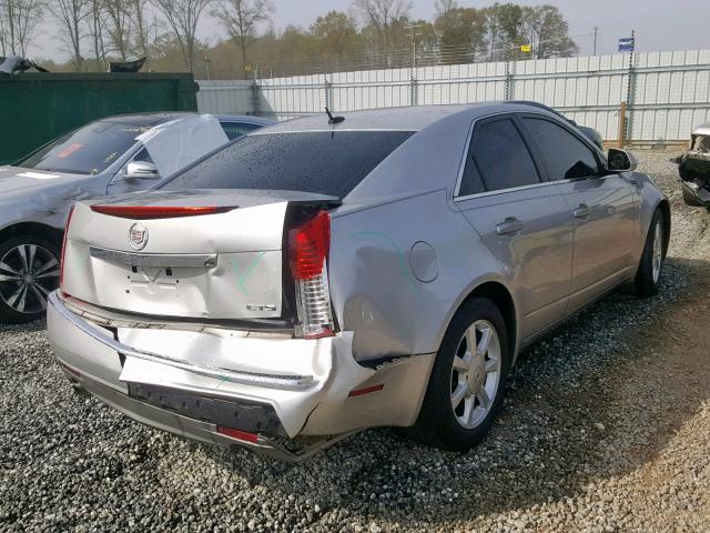 1G6DM577980127172 - 2008 CADILLAC CTS SILVER photo 4