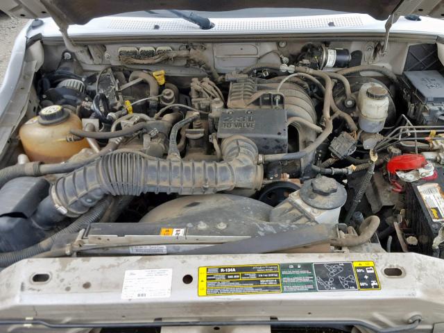 1FTYR10D79PA02334 - 2009 FORD RANGER SILVER photo 7