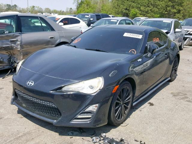 JF1ZNAA14D2725803 - 2013 TOYOTA SCION FR-S BLACK photo 2