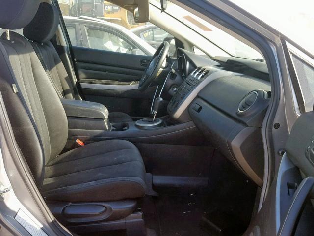 JM3ER2A5XB0392996 - 2011 MAZDA CX-7 SILVER photo 5