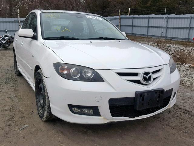 JM1BK323471762523 - 2007 MAZDA 3 S WHITE photo 1