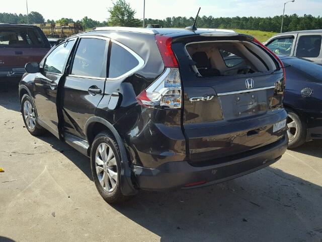 5J6RM3H74DL004839 - 2013 HONDA CR-V EXL GRAY photo 3