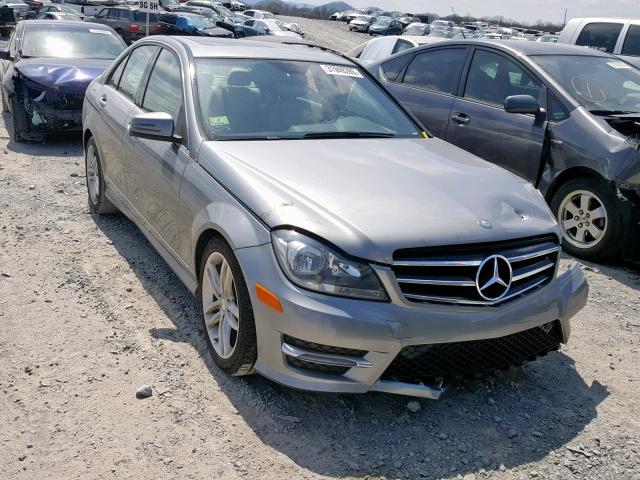 WDDGF4HB1EA951051 - 2014 MERCEDES-BENZ C 250 GRAY photo 1