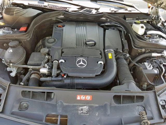 WDDGF4HB1EA951051 - 2014 MERCEDES-BENZ C 250 GRAY photo 7