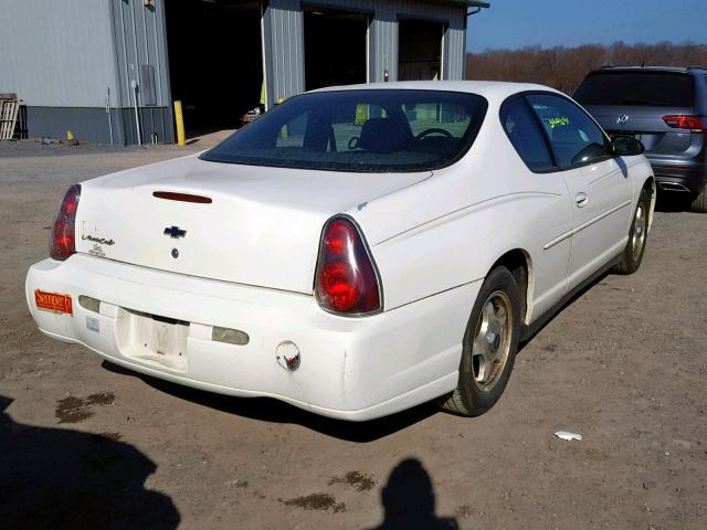 2G1WW12E249401285 - 2004 CHEVROLET MONTE CARL 白色 照片 4