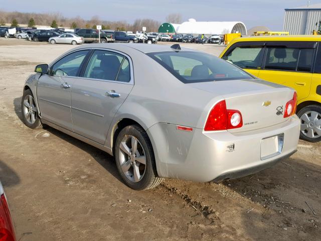 1G1ZC5EU8CF112868 - 2012 CHEVROLET MALIBU 1LT 棕色 照片 3