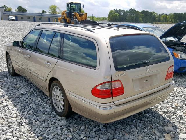 WDBJH65J4YB124031 - 2000 MERCEDES-BENZ E 320 GOLD photo 3