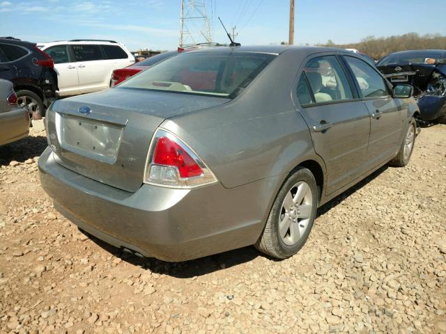 3FAHP07Z28R179999 - 2008 FORD FUSION SE SILVER photo 4