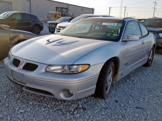 1G2WR1210YF248340 - 2000 PONTIAC GRAND PRIX SILVER photo 2