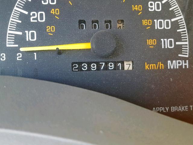 1G2WR1210YF248340 - 2000 PONTIAC GRAND PRIX SILVER photo 8