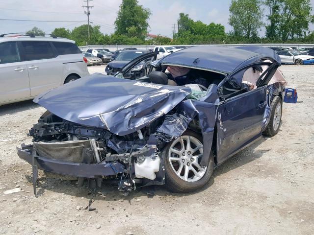 1G11C5SL9EF240287 - 2014 CHEVROLET MALIBU 1LT BLUE photo 2