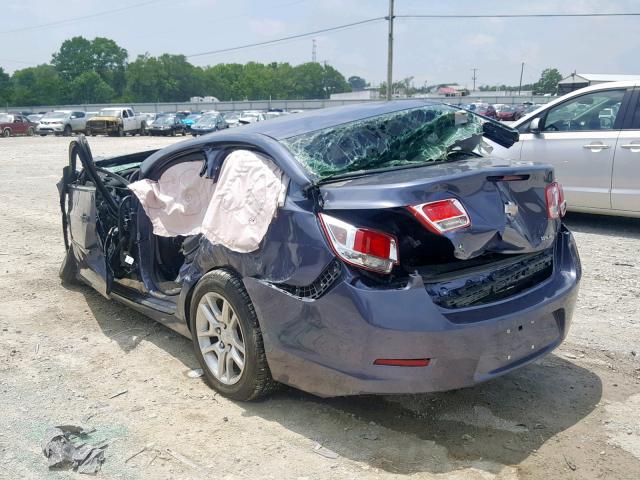 1G11C5SL9EF240287 - 2014 CHEVROLET MALIBU 1LT BLUE photo 3