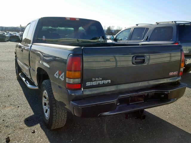 2GTEK19B351181729 - 2005 GMC NEW SIERRA GRAY photo 3