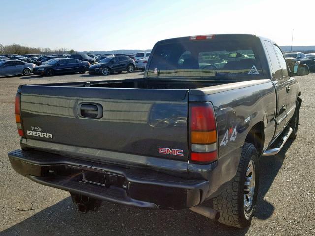 2GTEK19B351181729 - 2005 GMC NEW SIERRA GRAY photo 4