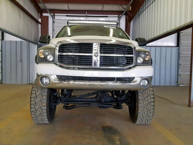 3D7KS29C16G130049 - 2006 DODGE RAM 2500 WHITE photo 9