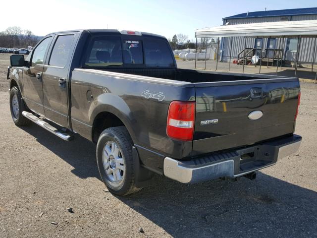 1FTPW14537FB41743 - 2007 FORD F150 SUPER BLACK photo 3