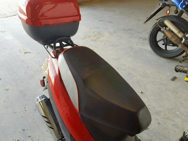 L8YTCAPF1DY602600 - 2015 SCOO MOPED RED photo 6