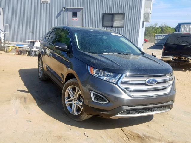 2FMPK3K80JBB61294 - 2018 FORD EDGE TITAN GRAY photo 1