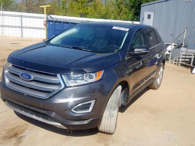 2FMPK3K80JBB61294 - 2018 FORD EDGE TITAN GRAY photo 2