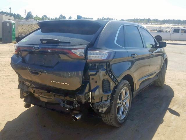 2FMPK3K80JBB61294 - 2018 FORD EDGE TITAN GRAY photo 4