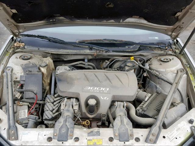 2G2WP552461141863 - 2006 PONTIAC GRAND PRIX SILVER photo 7