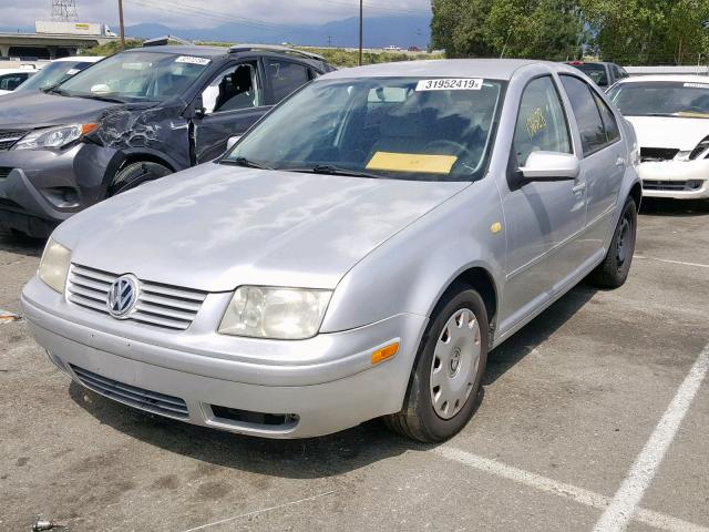 3VWSC29MXXM041872 - 1999 VOLKSWAGEN JETTA GLS SILVER photo 2