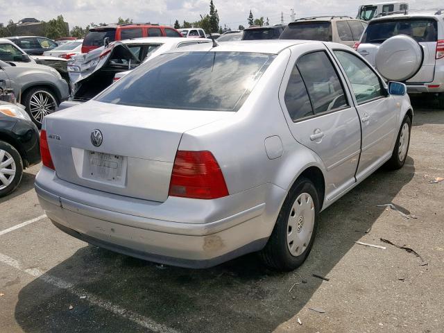 3VWSC29MXXM041872 - 1999 VOLKSWAGEN JETTA GLS SILVER photo 4