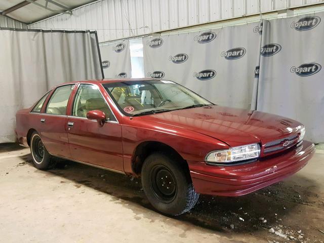 1G1BL52W9RR202562 - 1994 CHEVROLET CAPRICE CL BURGUNDY photo 1