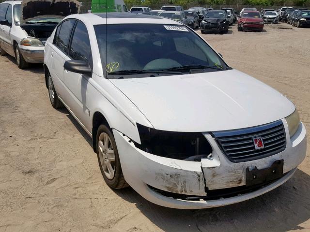 1G8AJ55F76Z208435 - 2006 SATURN ION LEVEL WHITE photo 1