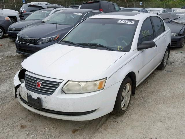 1G8AJ55F76Z208435 - 2006 SATURN ION LEVEL WHITE photo 2